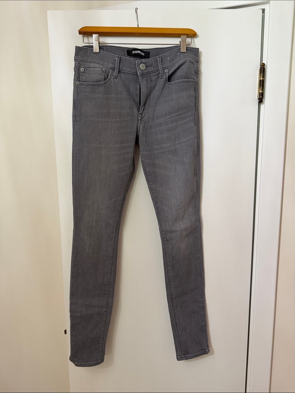 Express Skinny Gray Jeans